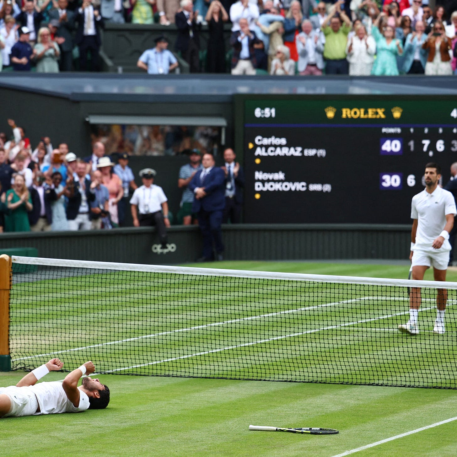 Alcaraz Wins Wimbledon in a Thrilling Comeback Against Djokovic - The New  York Times