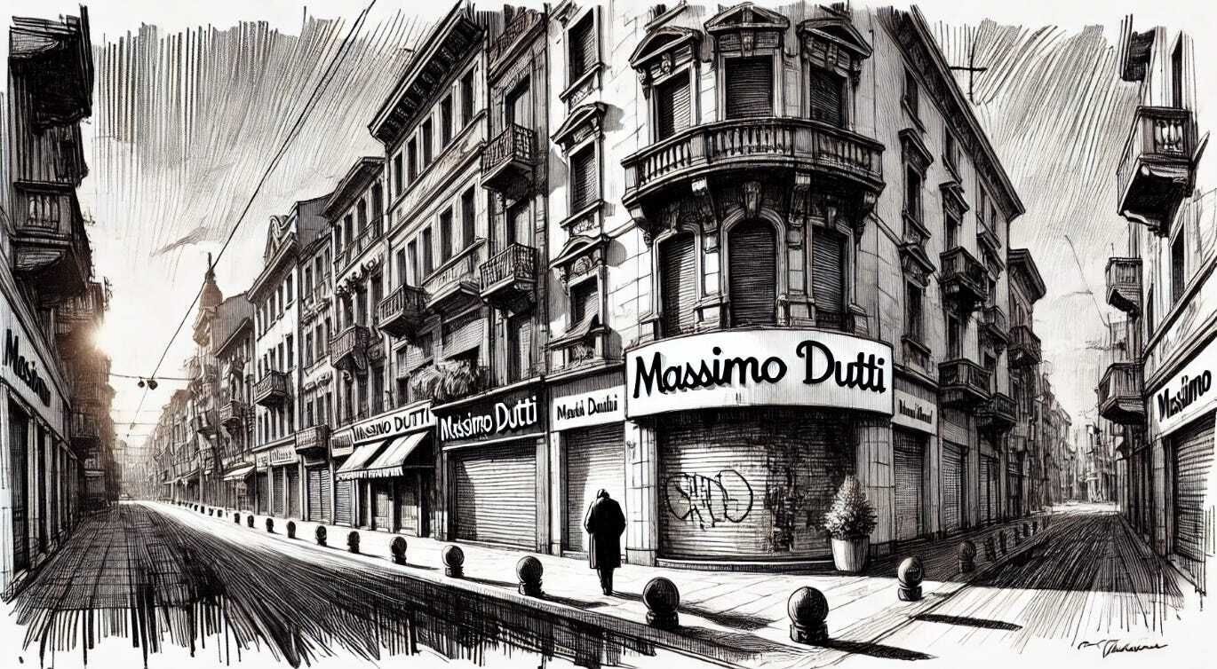 Massimo Dutti va dejando un vacío en las ciudades medianas