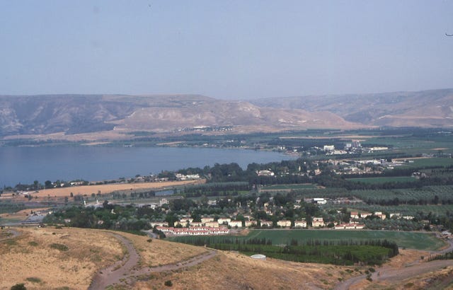 Picture of the Sea of Galilee Picture of the Sea of Galilee