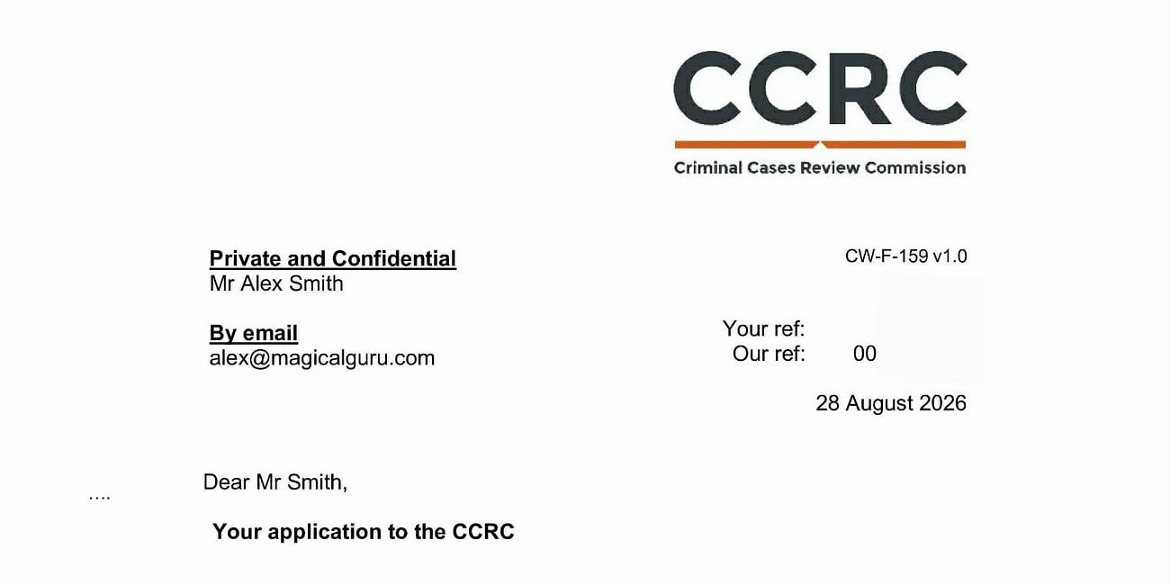 CCRC = Criminal Cases Review Commission & Miscarriages of Justice & Wrongful Convictions caused by Rupert Murdoch’s Fake Sheikh Mazher Mahmood 