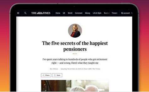 Week 1 of Epic Retirement Month