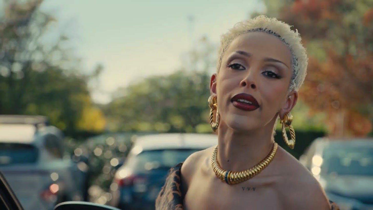 Doja Cat in Taco Bell's 2025 Big Game teaser. Image: Taco Bell