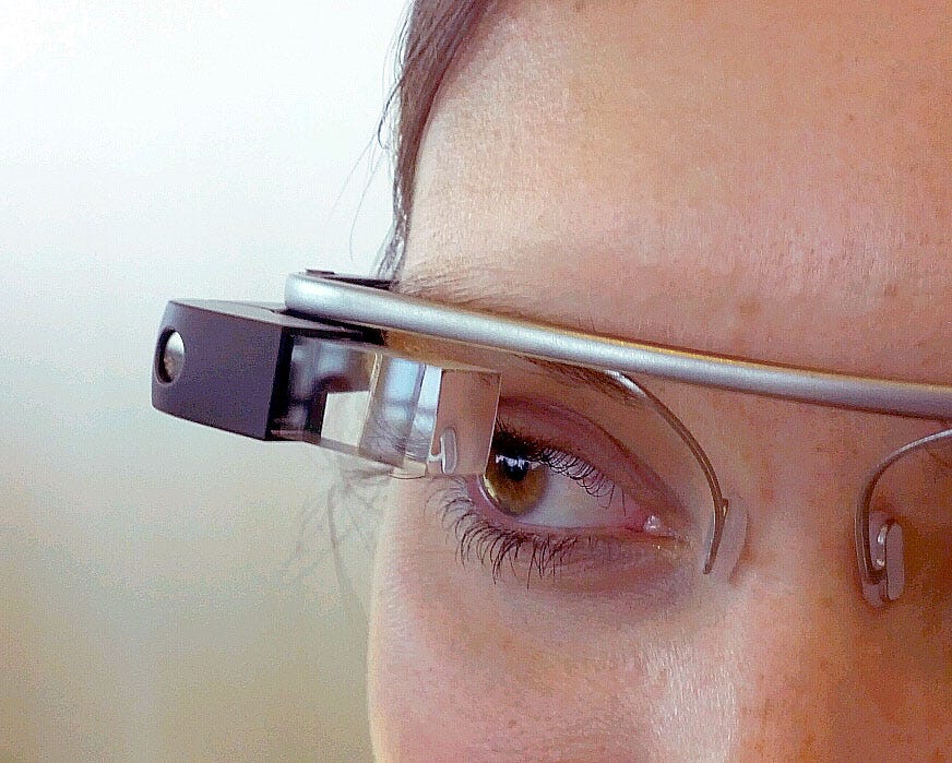 I Google Glass (Immagine Wikimedia)