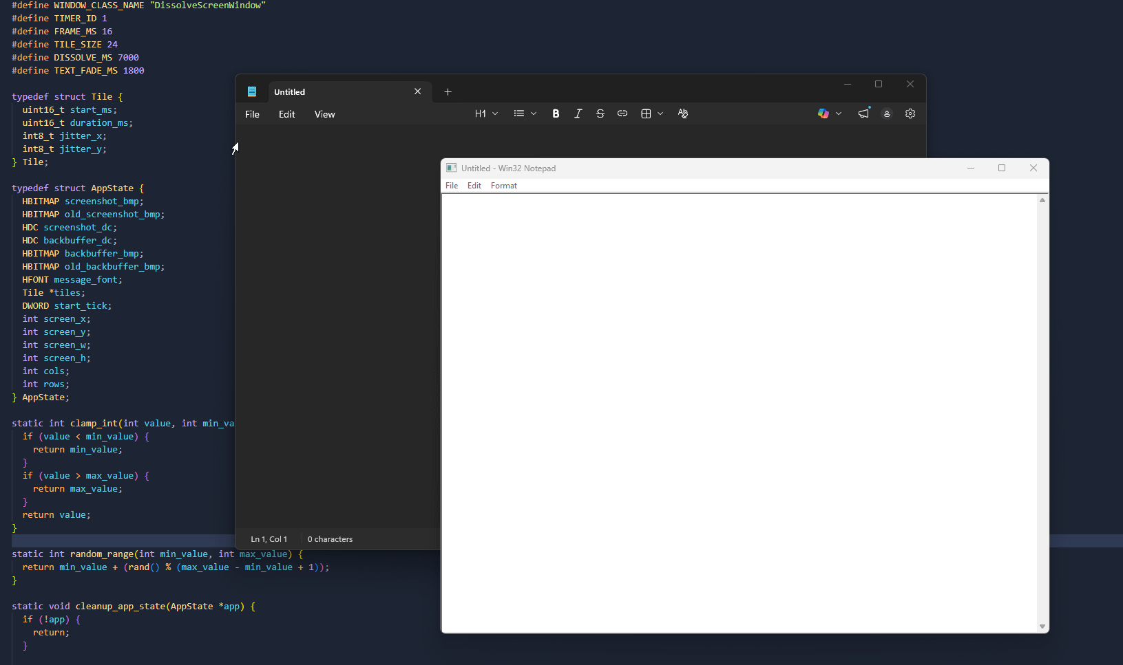 Direct Win32 API, Weird-Shaped Windows, and Why They Mostly