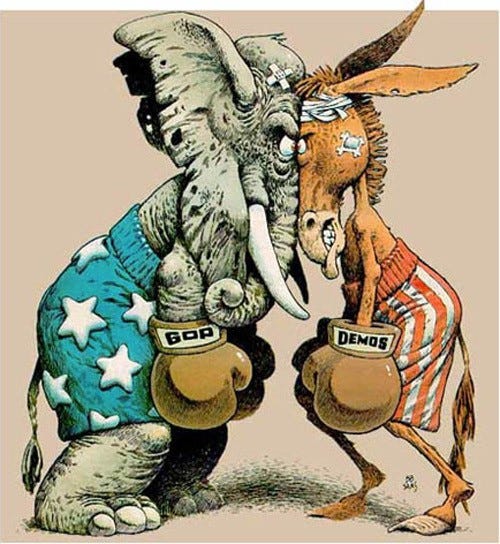 Partisan political divide grows over social issues – Orange County Register