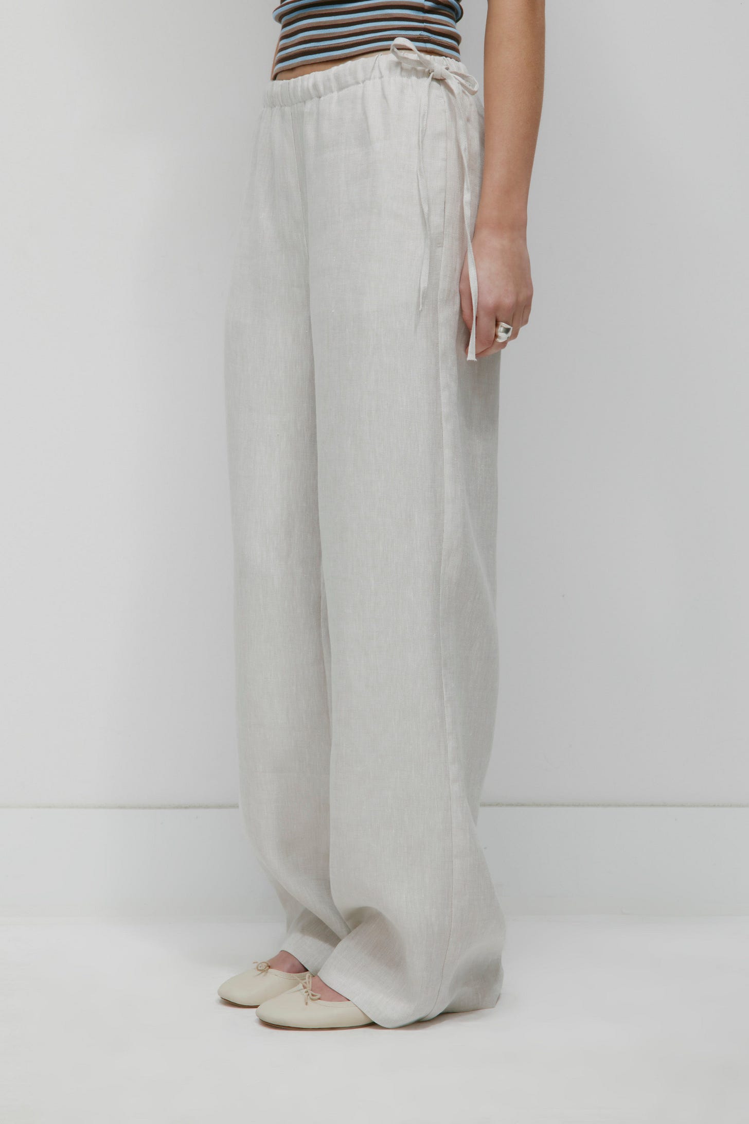 Image of Women's Persea Linen Tie Pant Image of Women's Persea Linen Tie Pant