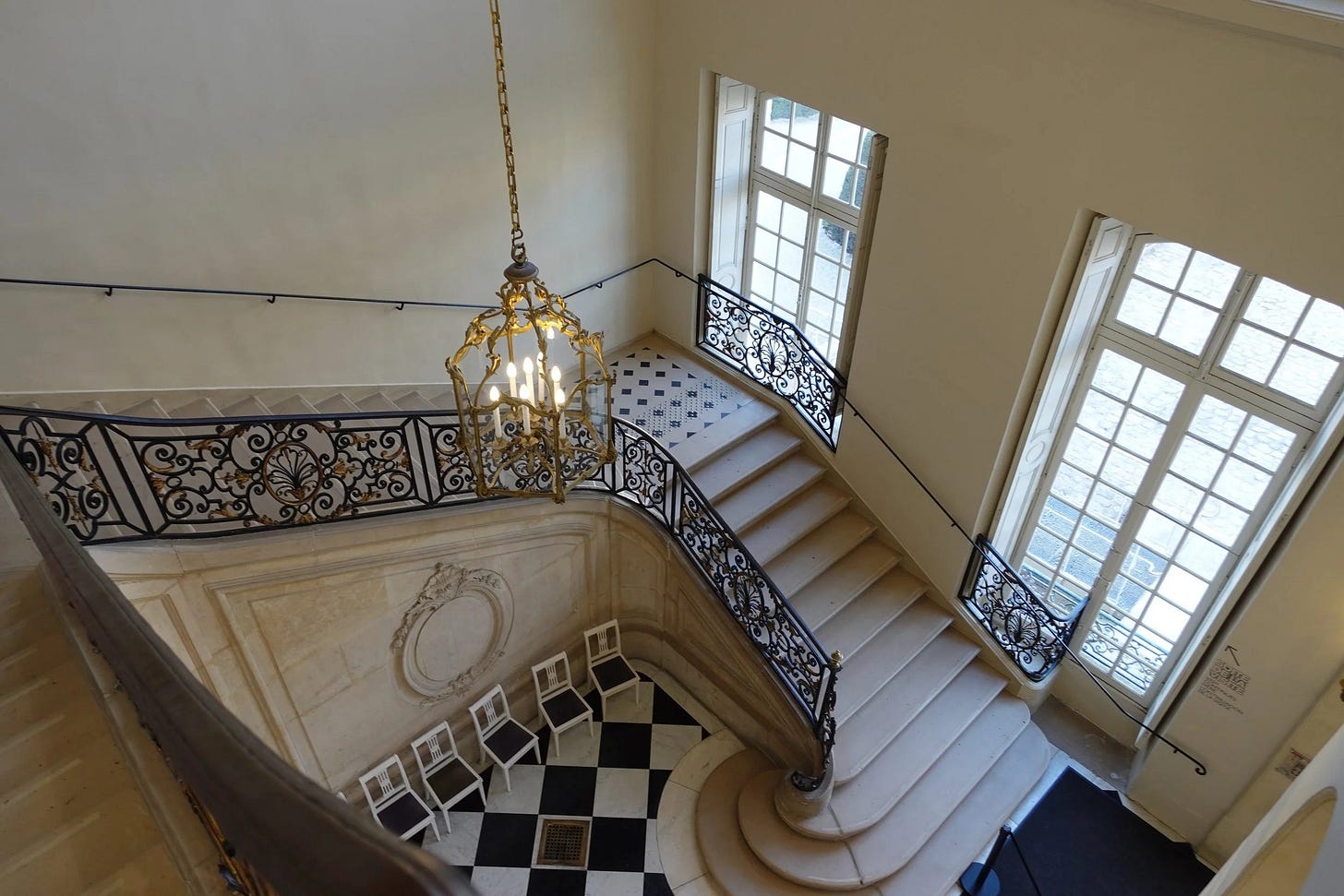 Grand Staircase at Musée Rodin, Paris Grand Staircase at Musée Rodin, Paris