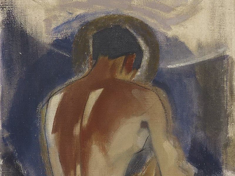 "Robber at the Gate of Paradise" by Helene Schjerfbeck