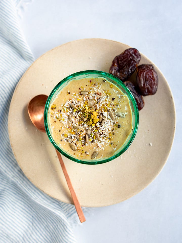 Four examples of recipes that use date syrup.