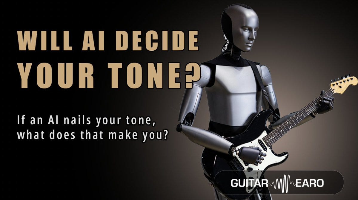 Will you be a guitarist or a curator of acceptable sounds?