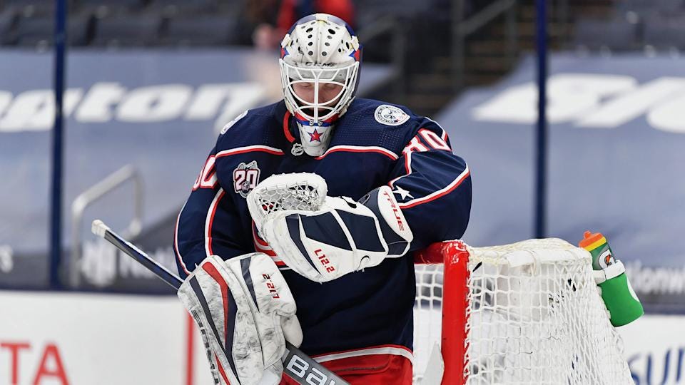 Blue Jackets goaltender Matiss Kivlenieks dies at 24