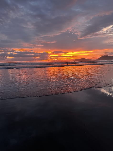 pictures of food, sunsets, vistas, and sights in Costa Rica