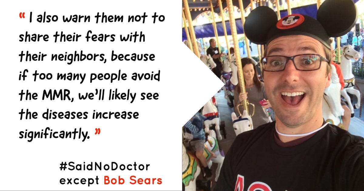 Bob Sears was right about one thing too.. Bob Sears was right about one thing too..