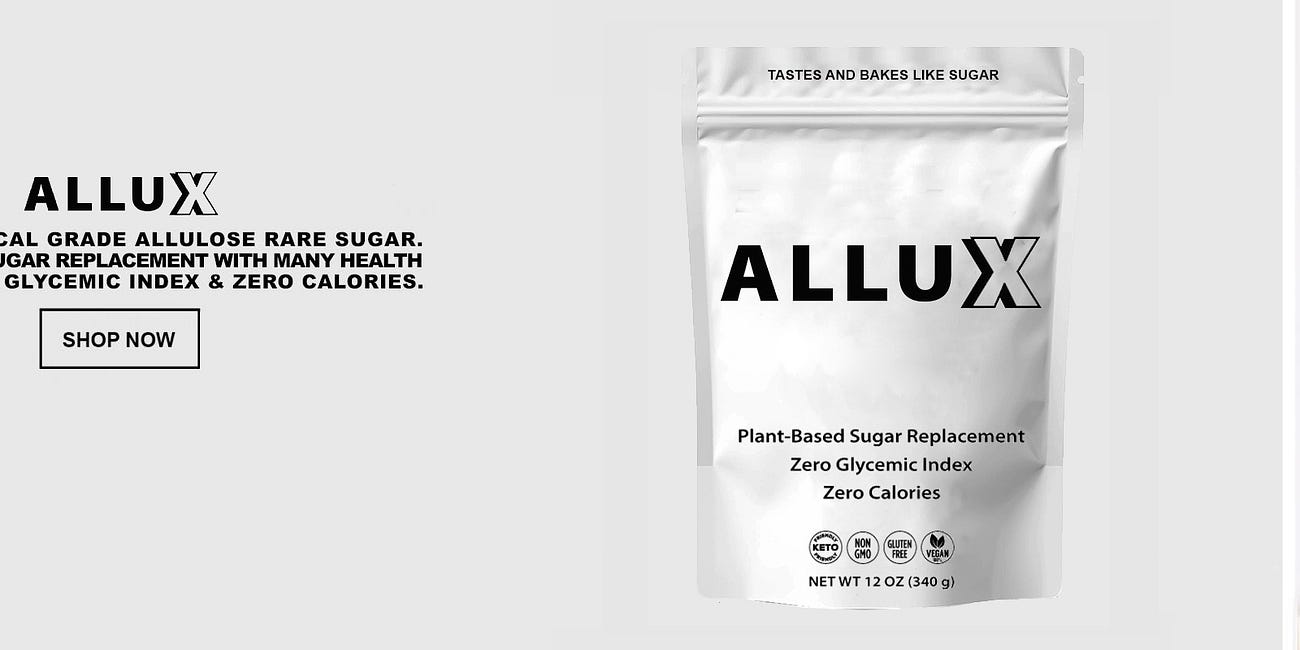 AlluX: Allulose Mimics GLP-1 Hormones to Reduce Cravings and Balance Blood Sugar