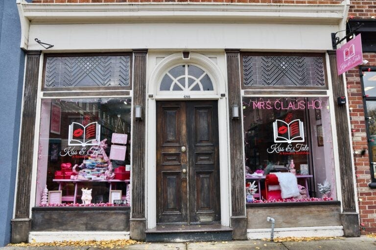 Kiss & Tale bookstore in Collingswood opens for romance lovers - WHYY