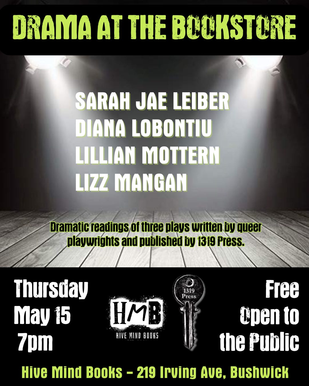 Drama at the Bookstore: Four Queer Plays