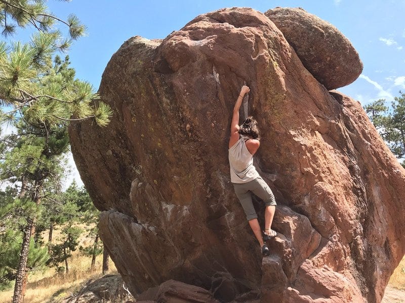 A nice, shady climb if it's hot out.