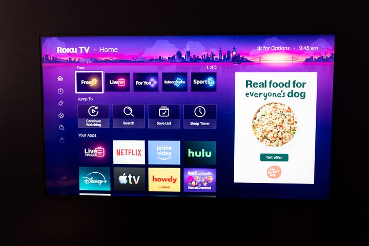 Roku new Home Screen experience