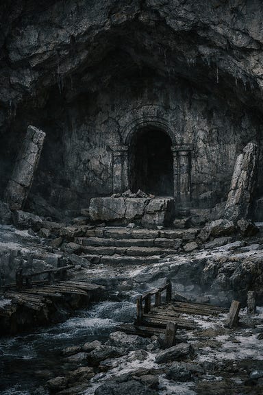 Shrine interior ruin
