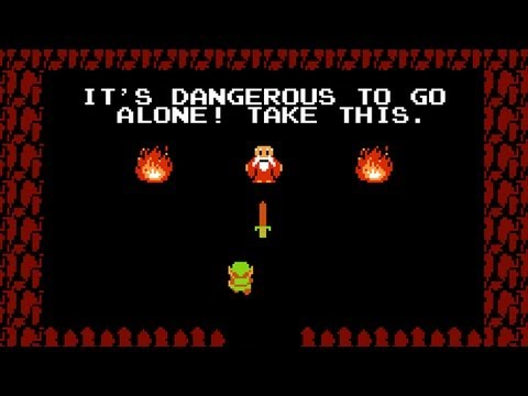 It's Dangerous To Go Alone - Gaming Meme History