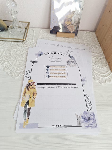 Journal and planner for Spring Season