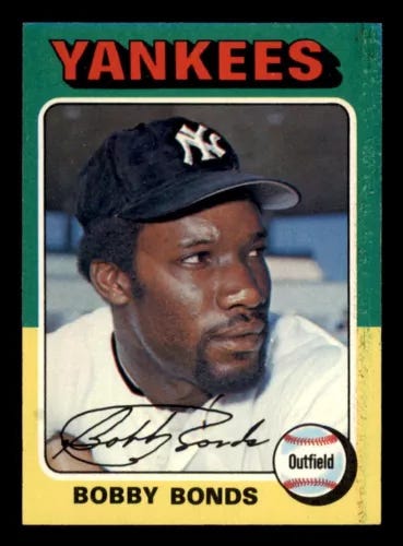1975 Topps Baseball #55 Bobby Bonds NM *d6 - Picture 1 of 2