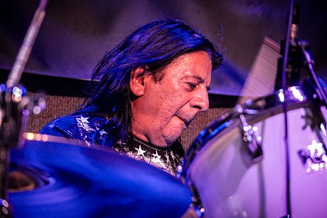 Kenny Ochoa, drums, A.A. Bottom / all photos by author