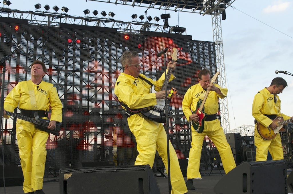DEVO in concert DEVO in concert