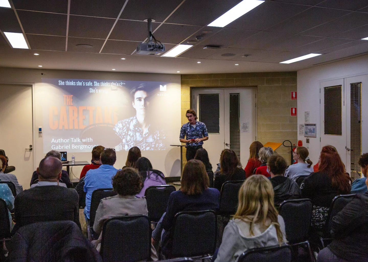 May be an image of 14 people, people studying, television and text