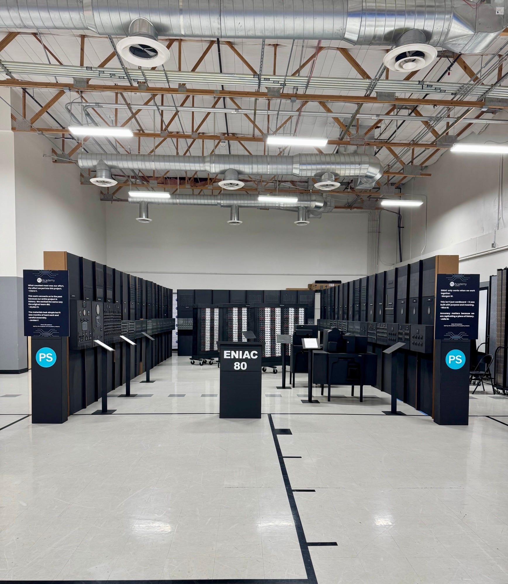 Eniac Built How neurodivergent students built a replica of ENIAC, the world’s first ...