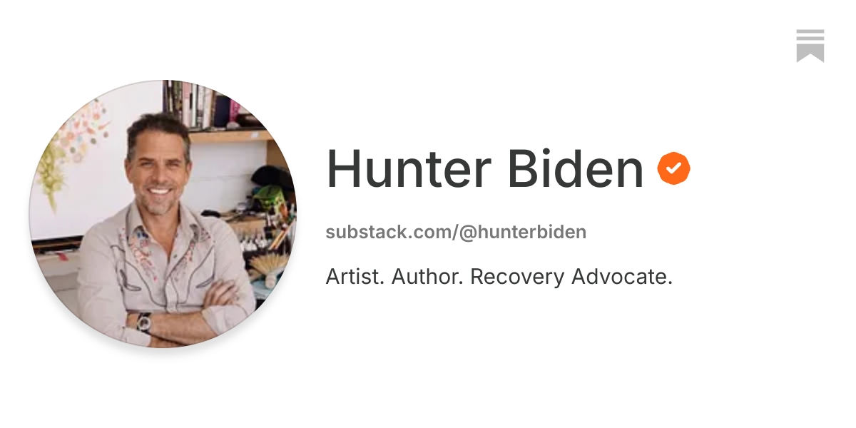 Hunter Biden | Substack