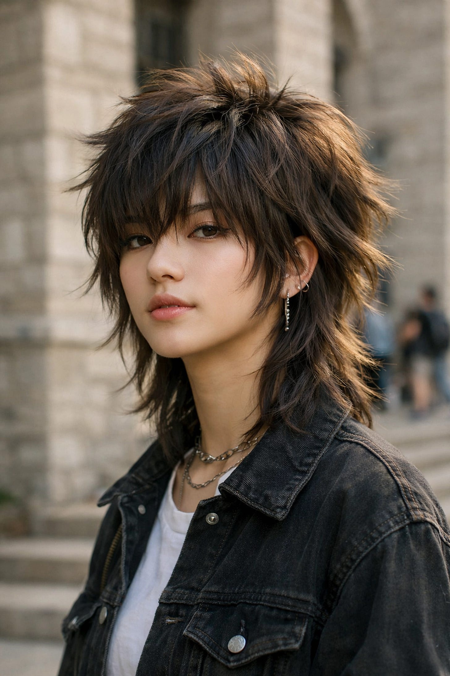 Aesthetic Autonomy & The Wolf Cut: Engineering the Perfect Shag for ...