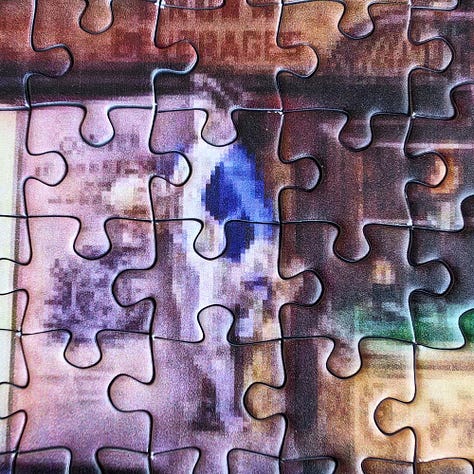 Bluebird Hidden Object Attic Jigsaw Puzzle