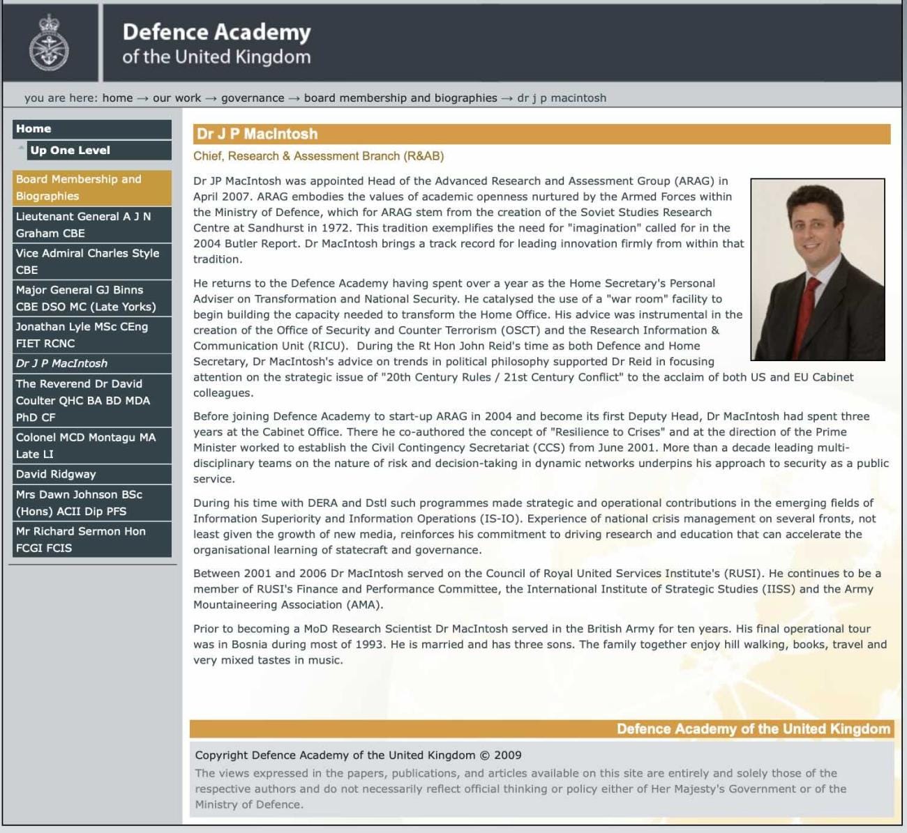 Jamie Macintosh note