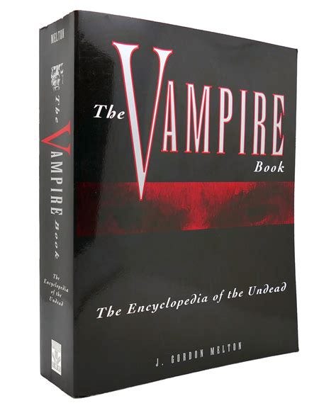 THE VAMPIRE BOOK The Encyclopedia of the Undead by J. Gordon Melton ...