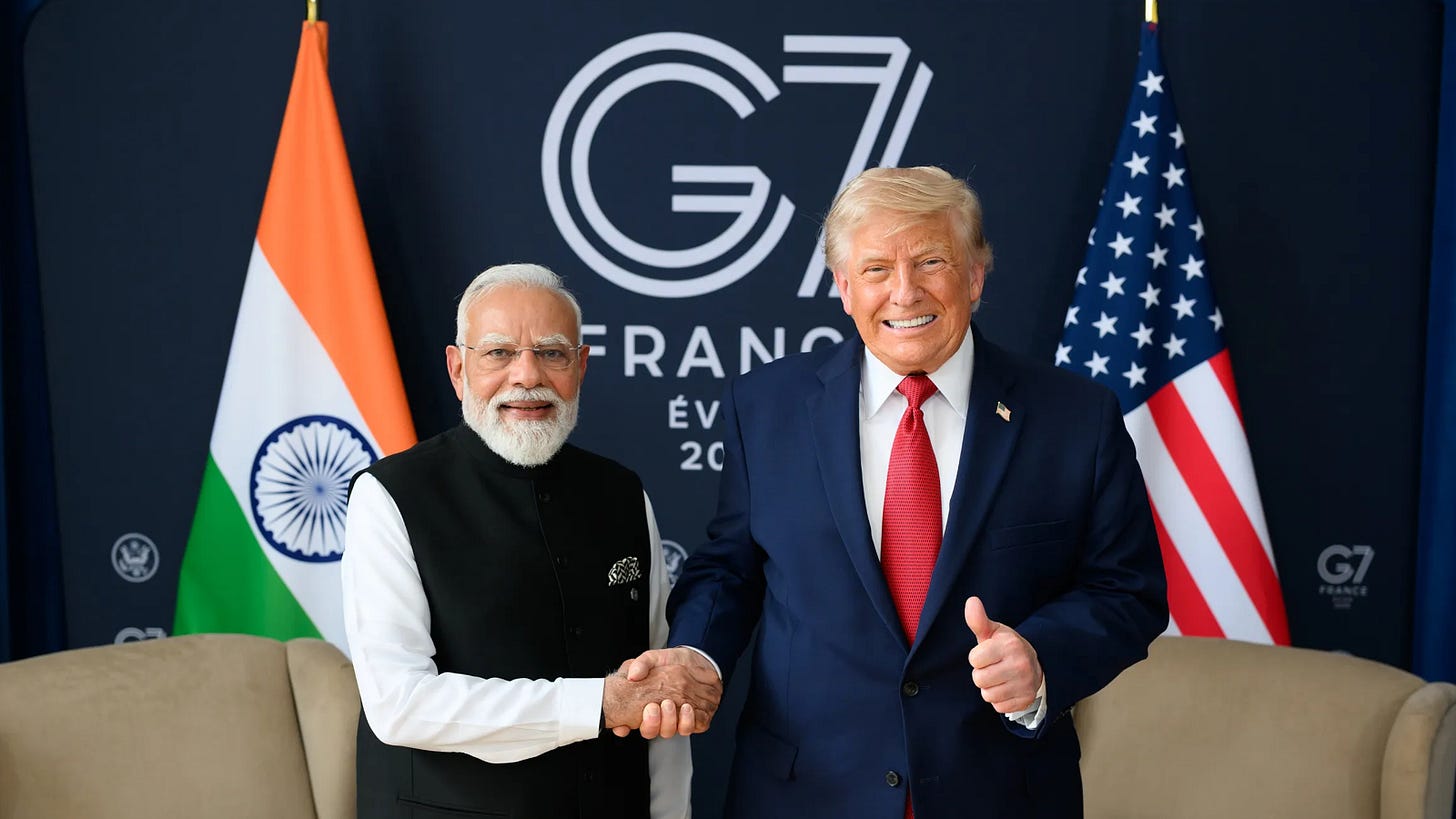 Prime Minister Narendra Modi and President Donald Trump Prime Minister Narendra Modi and President Donald Trump