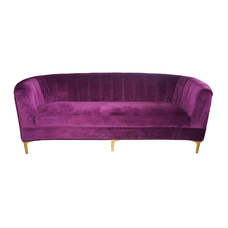 Arabella Purple Sofa – The Lounge
