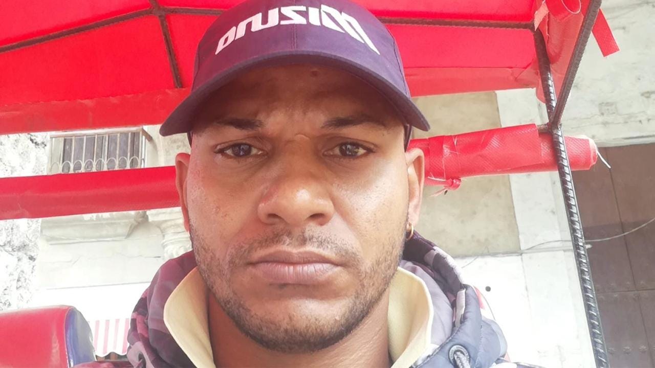 El preso político cubano Maykel Osorbo.