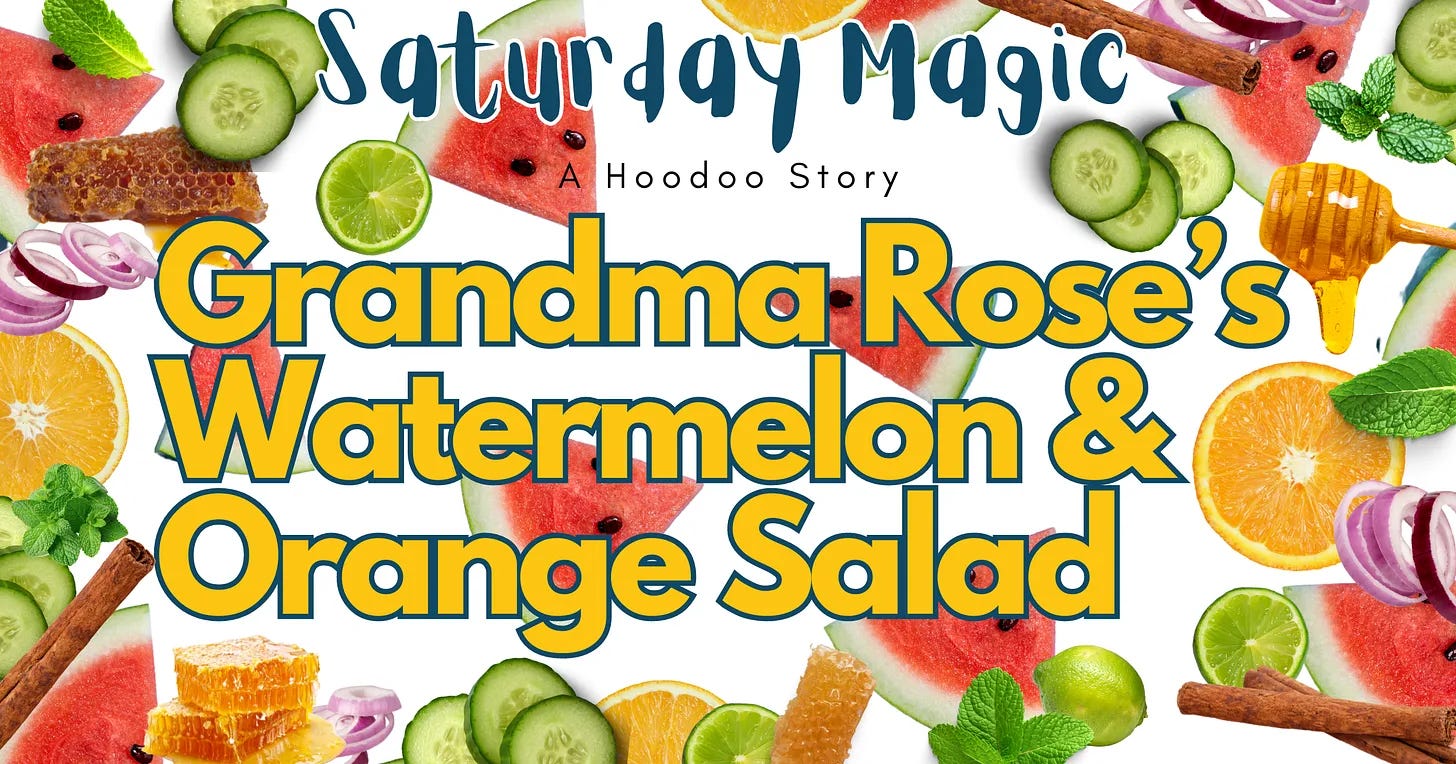 Author Nyasha Williams Juneteenth Saturday Magic: A Hoodoo Story Sawyer Cloud Kenda Bell-Spruill Watermelon Salad 