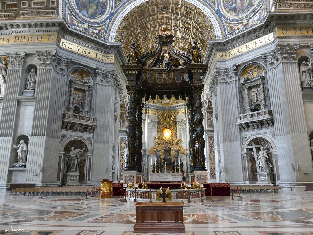 Interior of St. Peter's Basilica - VisitVaticanCity.org Interior of St. Peter's Basilica - VisitVaticanCity.org