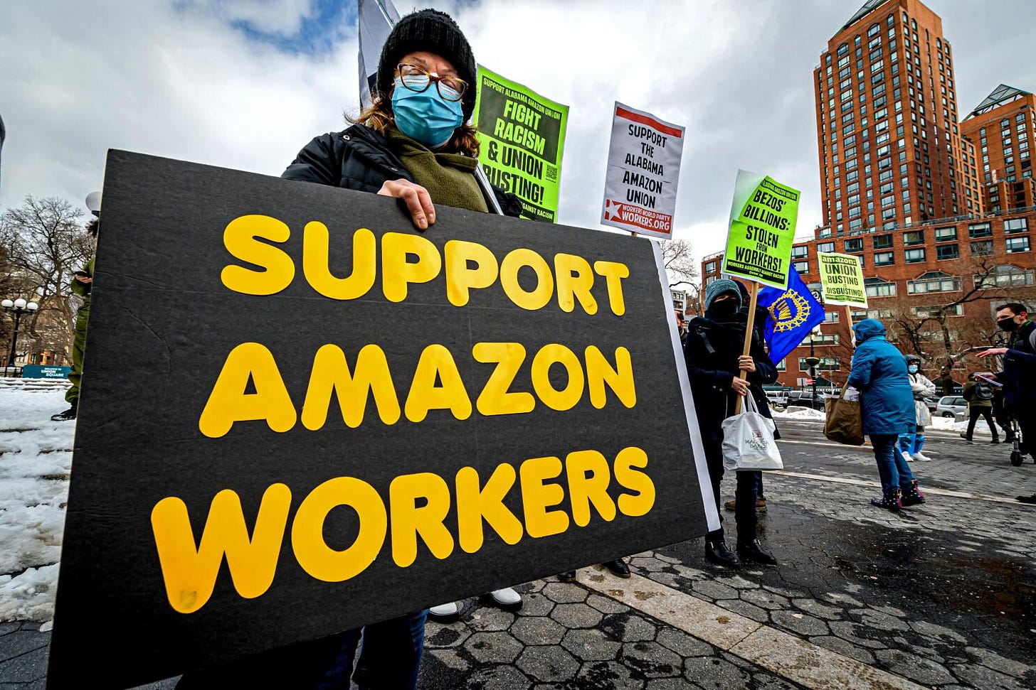 Op-Ed: How Amazon workers could change the union landscape - Los Angeles Times Op-Ed: How Amazon workers could change the union landscape - Los Angeles Times