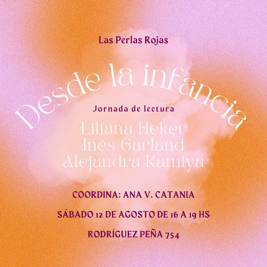 Flyer jornada Desde la infancia