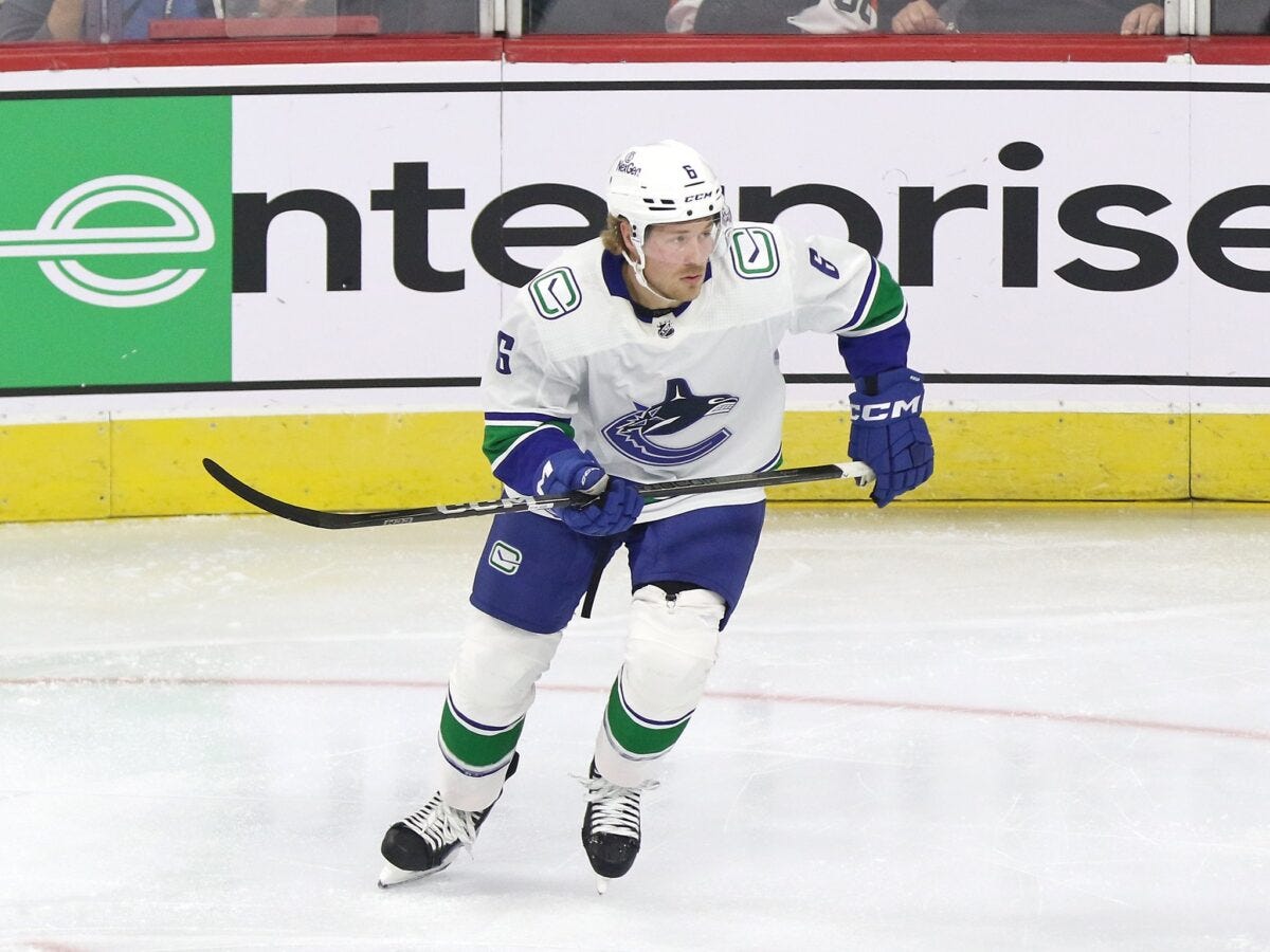Brock Boeser Vancouver Canucks
