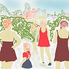 Further down the street