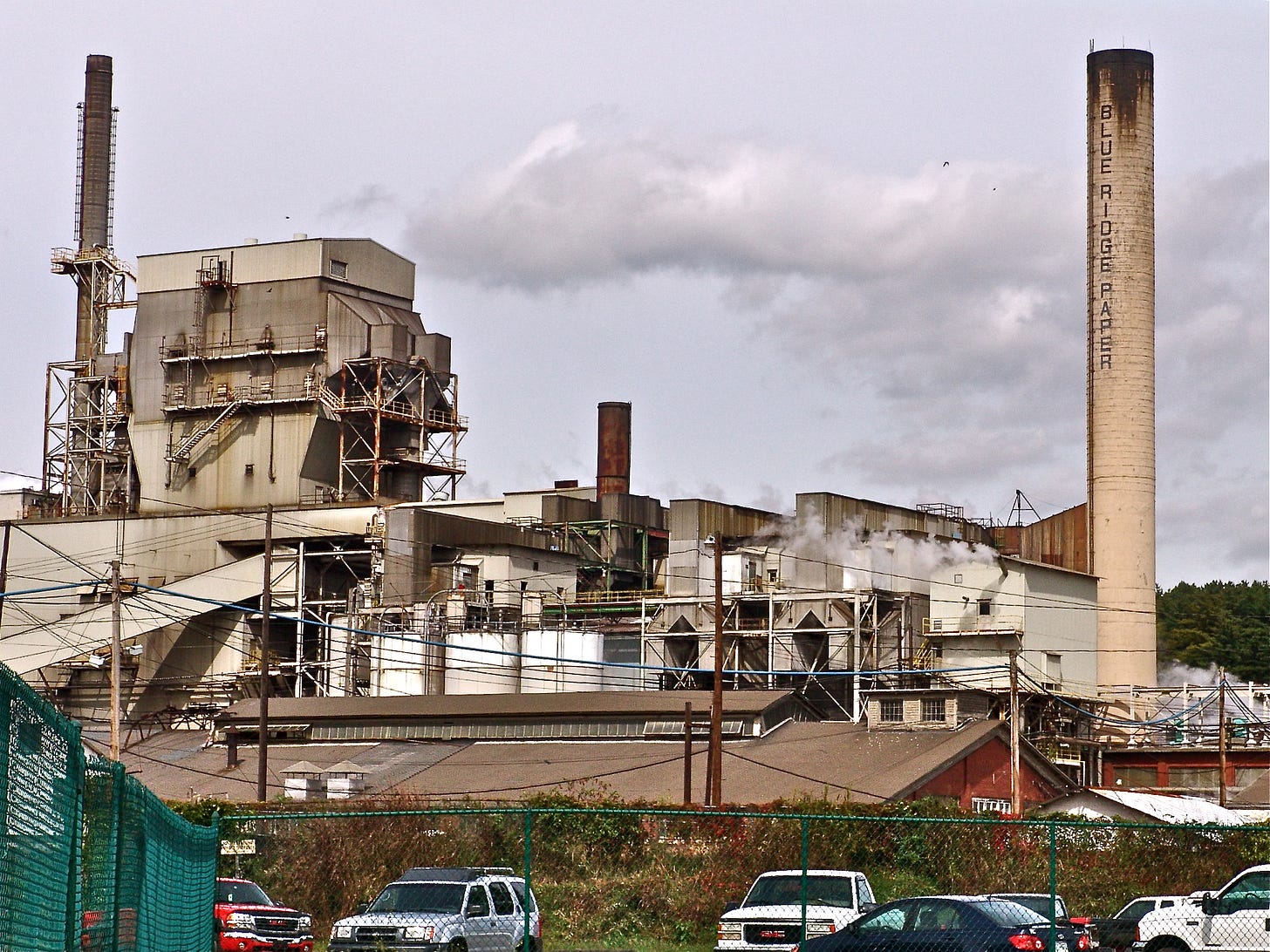 Blue Ridge Paper, Canton, NC