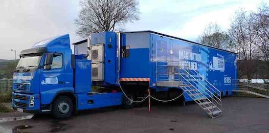 Screen Machine at Lochgilphead Screen Machine at Lochgilphead