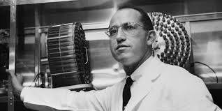 Dr. Jonas Salk announces polio vaccine | March 26, 1953 | HISTORY Dr. Jonas Salk announces polio vaccine | March 26, 1953 | HISTORY