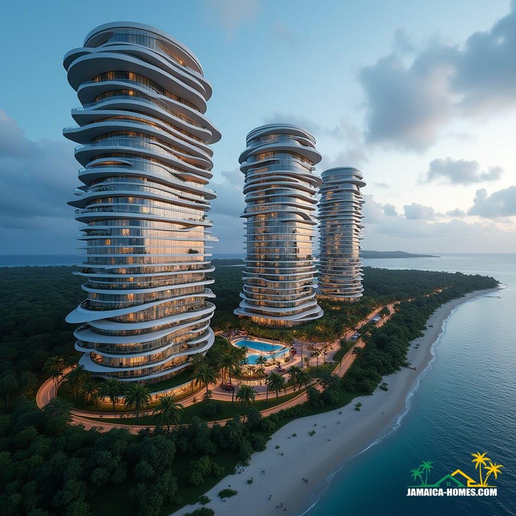 Luxury real estate scheme in jamaica caribbean