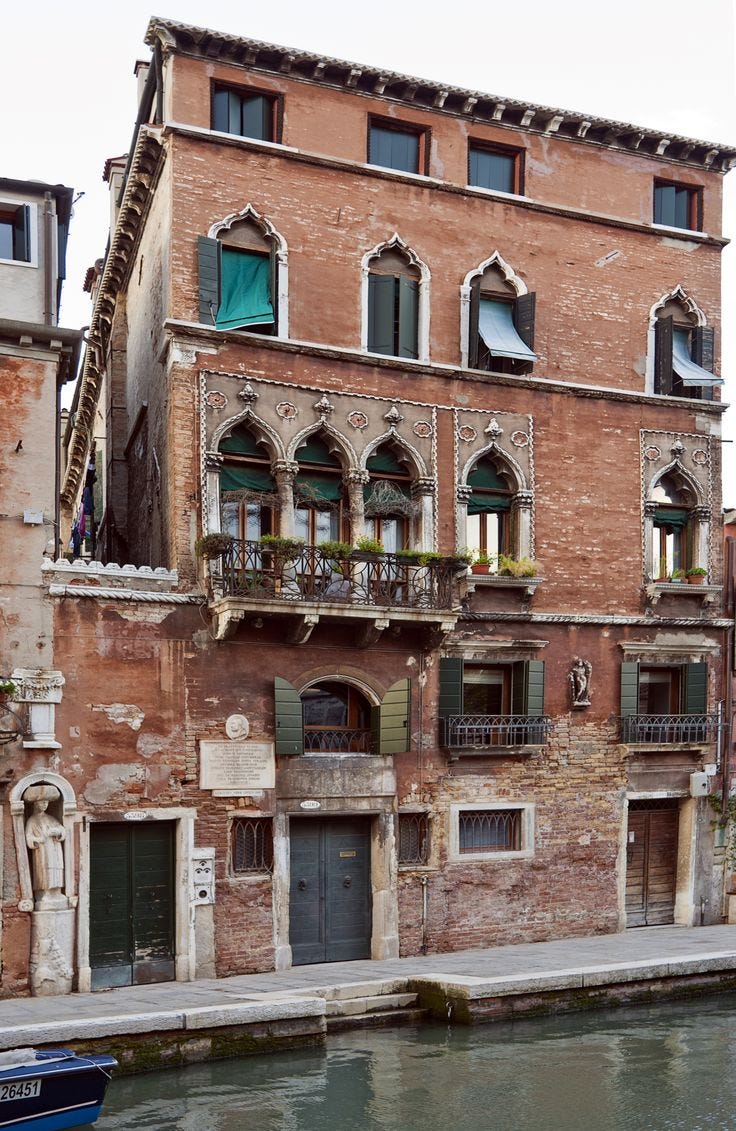 House of Venetian painter Jacopo Comin, known as Tintoretto (1518 – 1594) - Fondamenta dei Mori - Cannaregio - Venice, Italy House of Venetian painter Jacopo Comin, known as Tintoretto (1518 – 1594) - Fondamenta dei Mori - Cannaregio - Venice, Italy