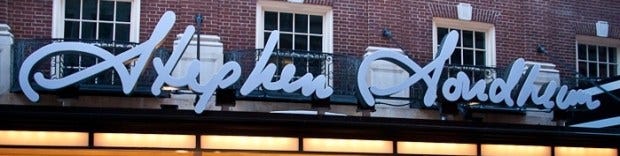 Stephen Sondheim Theatre Marquee